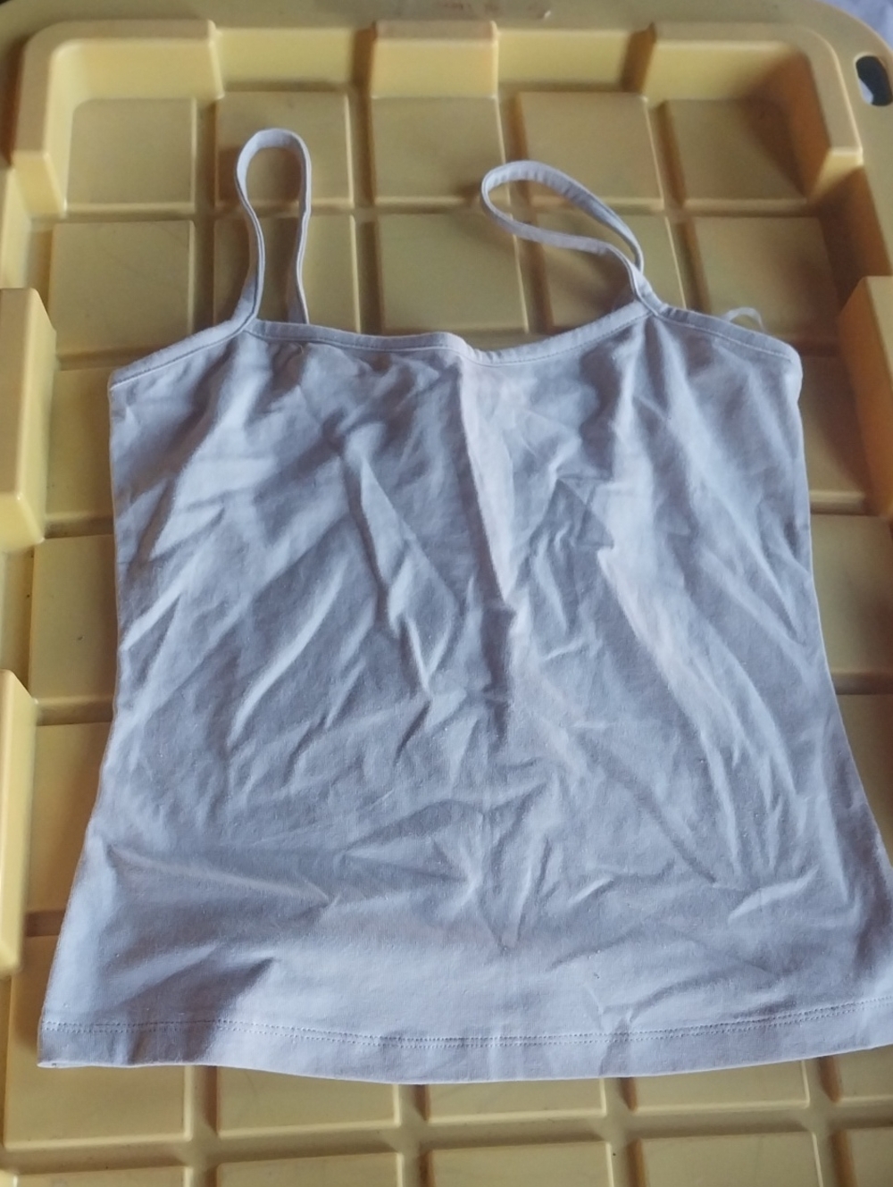 Everyday White Spaghetti Strap Camisole
